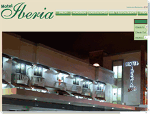 Tablet Screenshot of hoteliberia.net